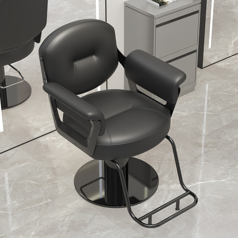 Leatherwork Tattoo - Cosmetic Working Styling Barber Chair Tattoo