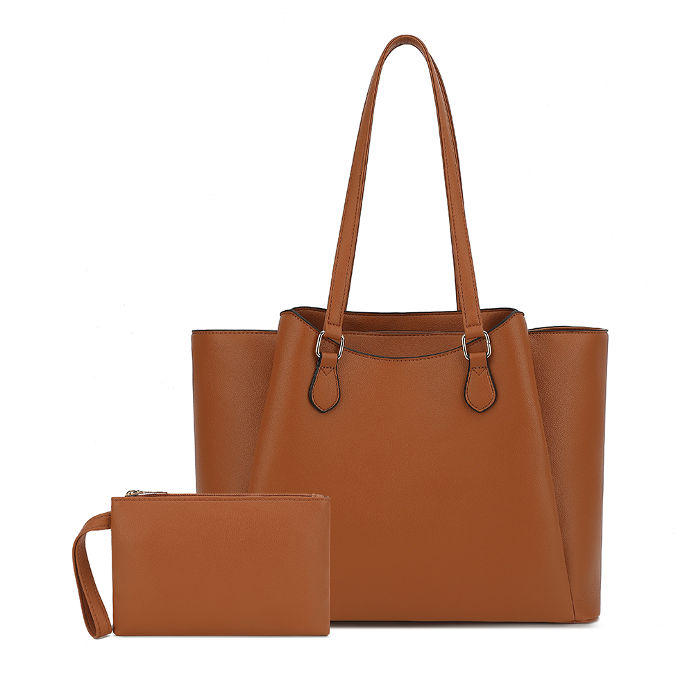 Leather Work Is - Tote Bag for Women, Large PU