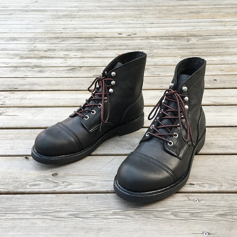 Leatherworking Equipment - New Men Shoes Luxury Brand Vintage