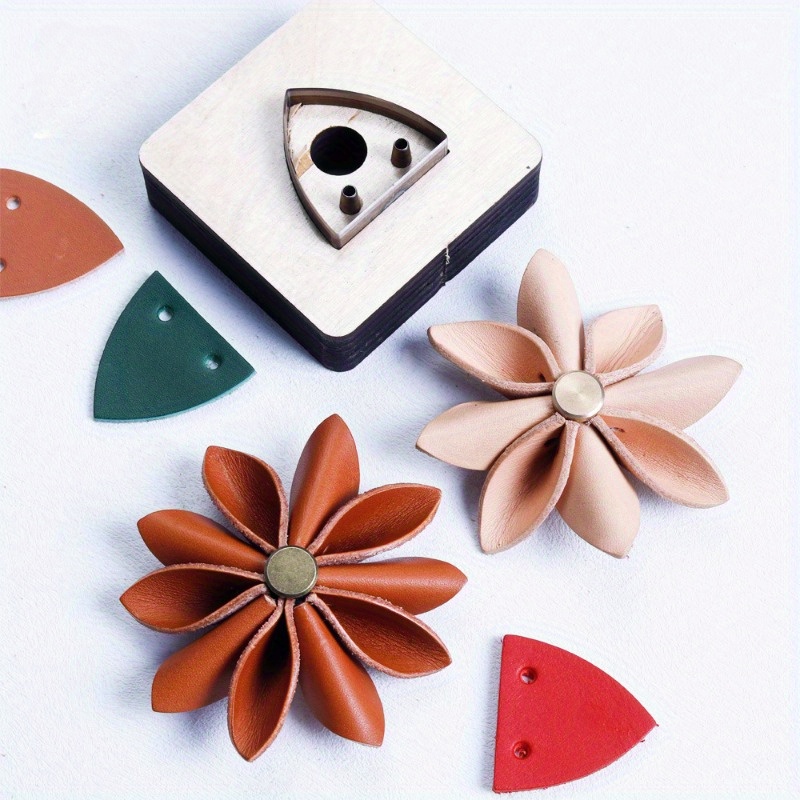 Leatherworking Equipment - Leather Cutting Die Flower Petal Shape