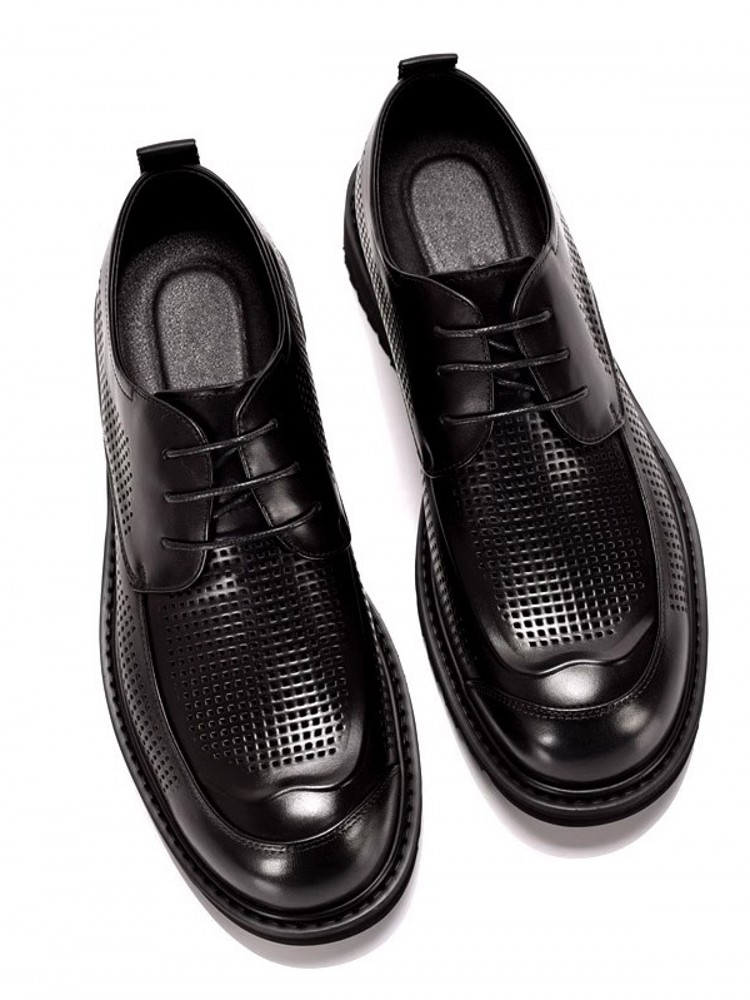 Summer Business Men Breathable - Leather Work Outfit recension och pris