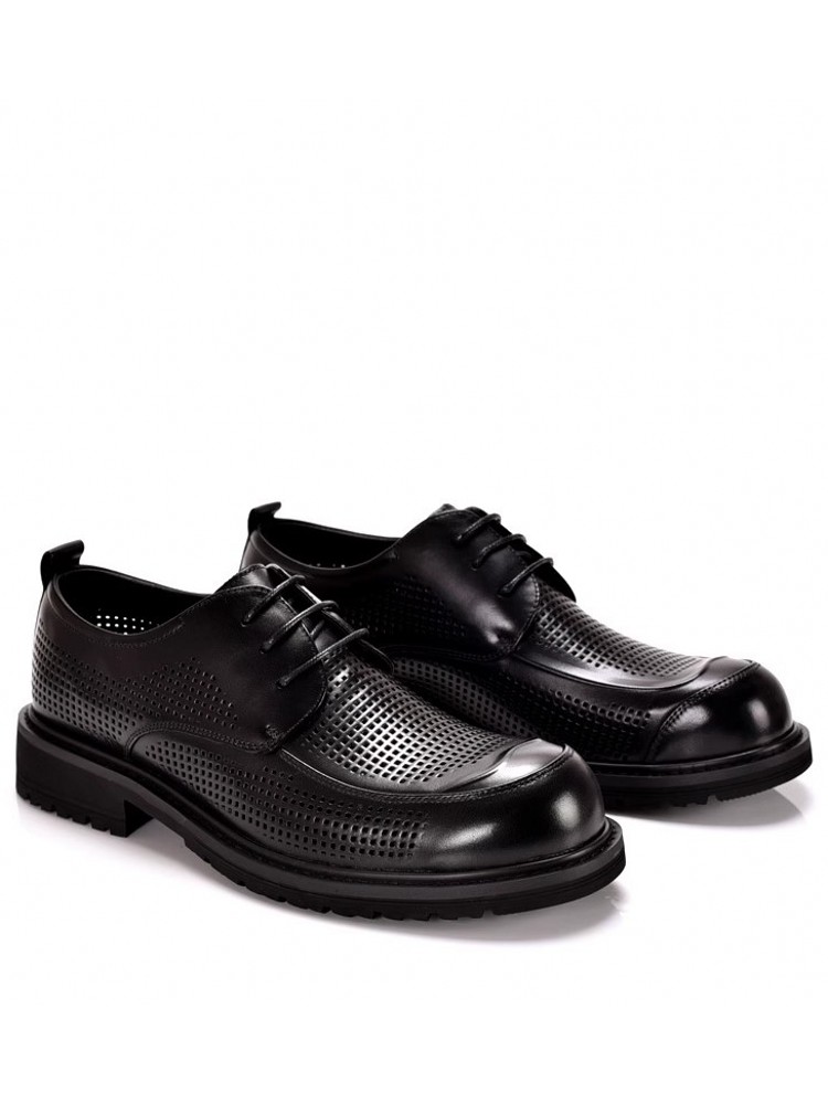 Summer Business Men Breathable - Leather Work Outfit recension och pris