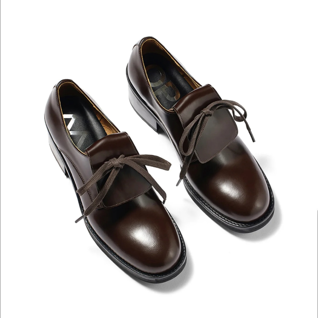 Women's Leather Lace-Up Platfo - Leather Work Outfit recension och pris
