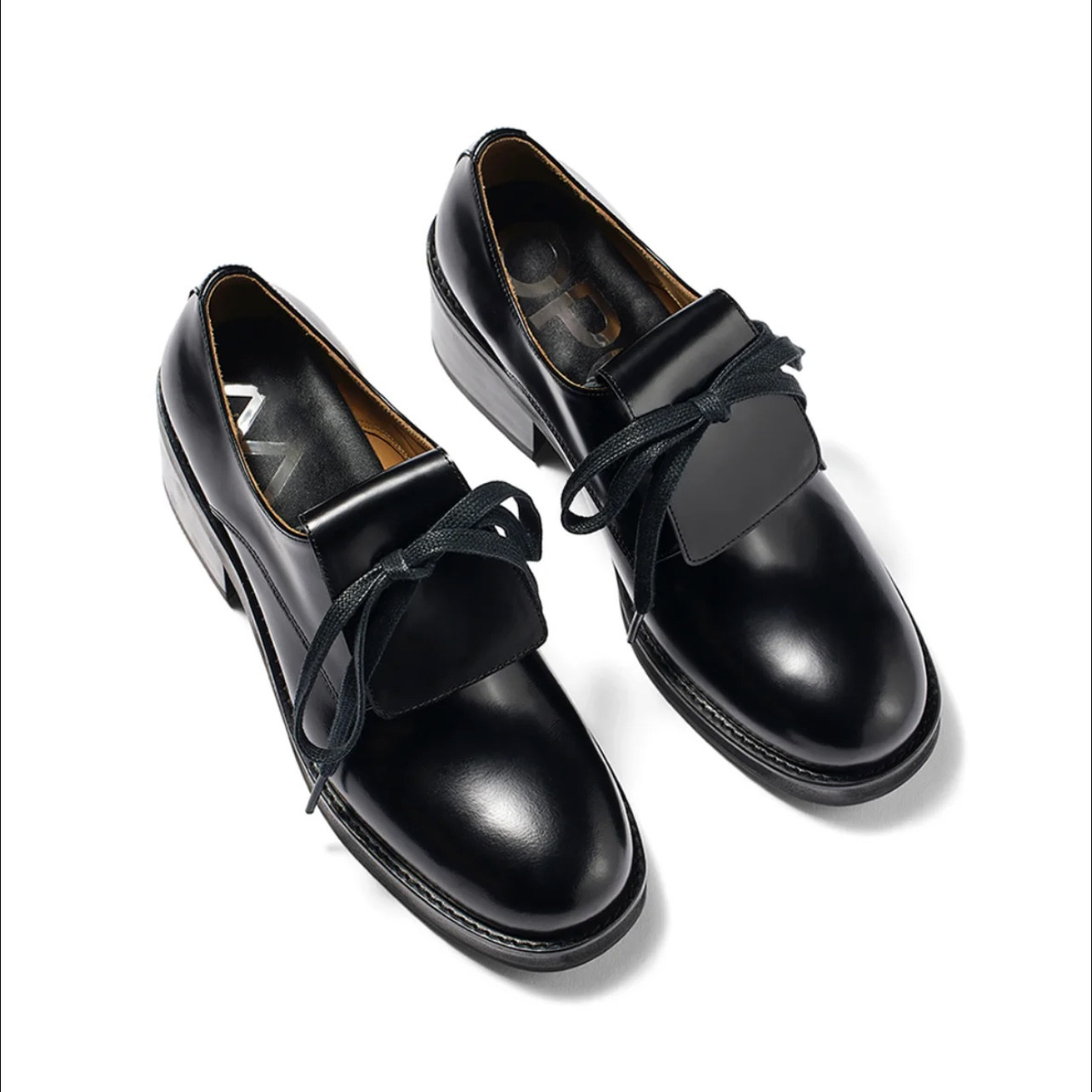 Women's Leather Lace-Up Platfo - Leather Work Outfit recension och pris
