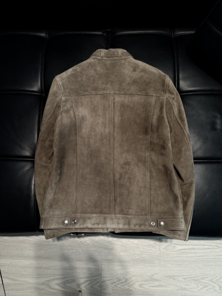 Fashion Mens New Slim Fit Stan - Leather Work Jacket Mens recension och pris