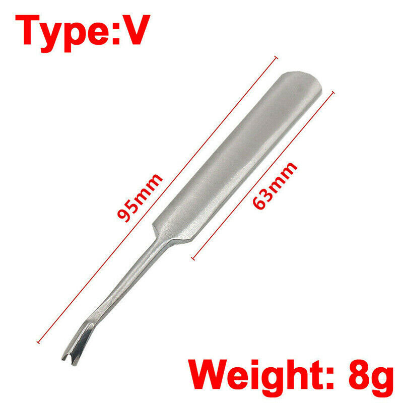 【Limited Offer】5Pcs U V Shaped - Groover Stitching Tool recension och pris