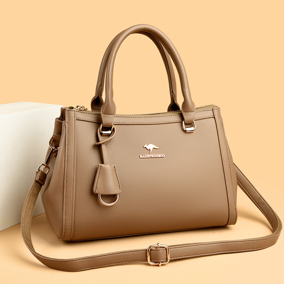 Kangaroo Brand Soft Pu Leather - Leather Work Handbags For Women recension och pris