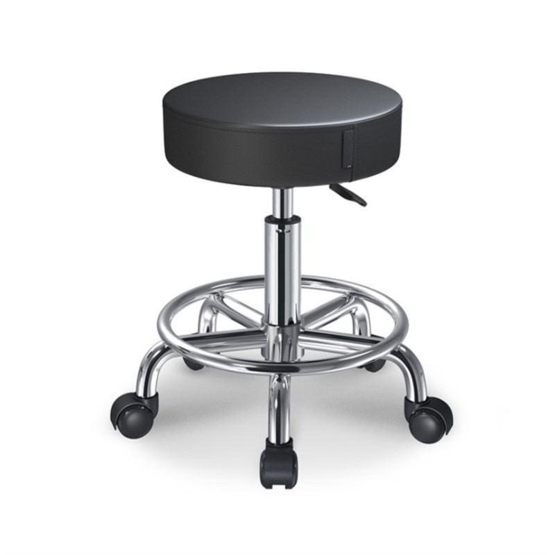 Height Adjustable Stool, Swive - Leatherwork Tattoo recension och pris