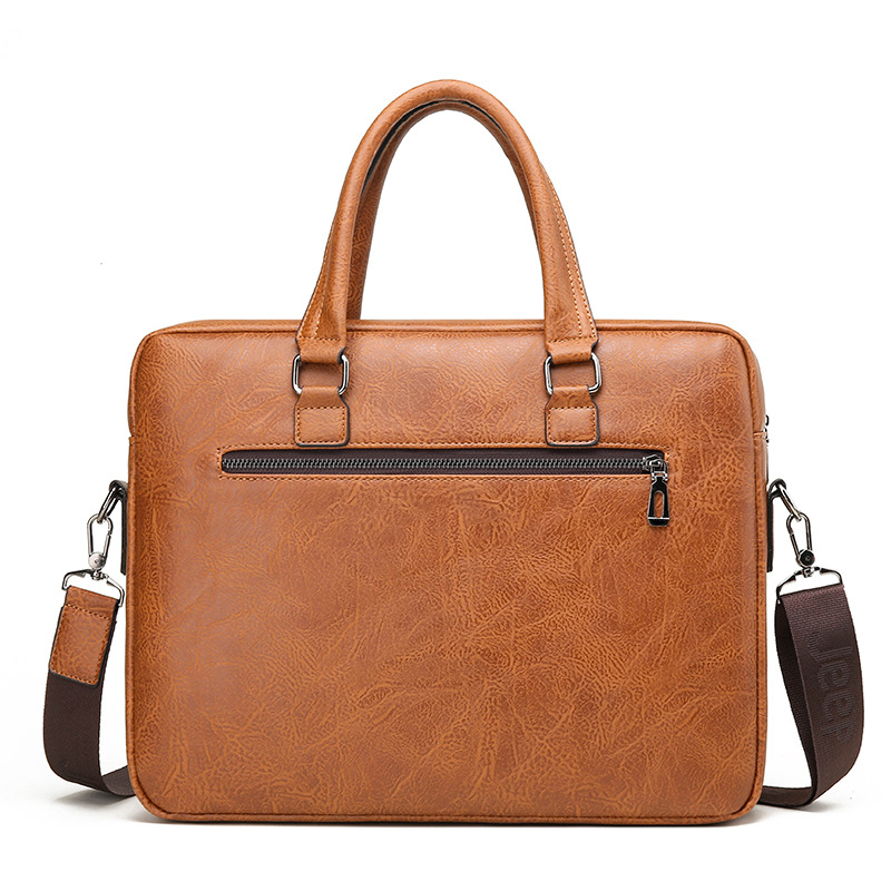 Luxury Brand Man Business Brie - Leather Work Handbag recension och pris
