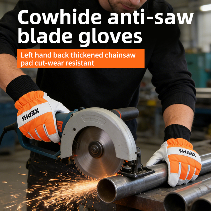 XYEHS 1 Pair Chainsaw Gloves C - Leatherwork Classes recension och pris