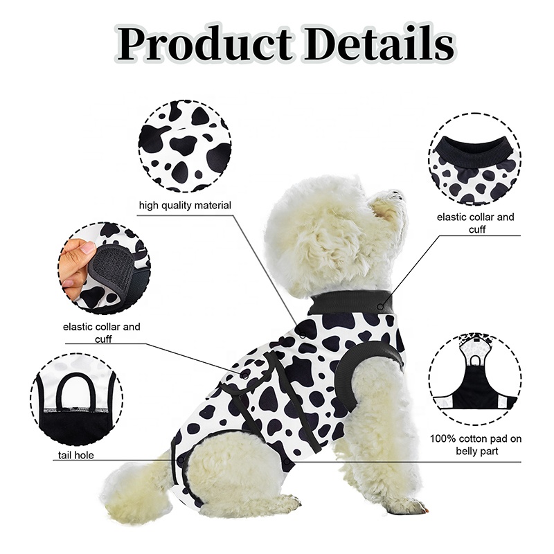Dog Surgery Suit Female Spay P - Leather Work Factory recension och pris
