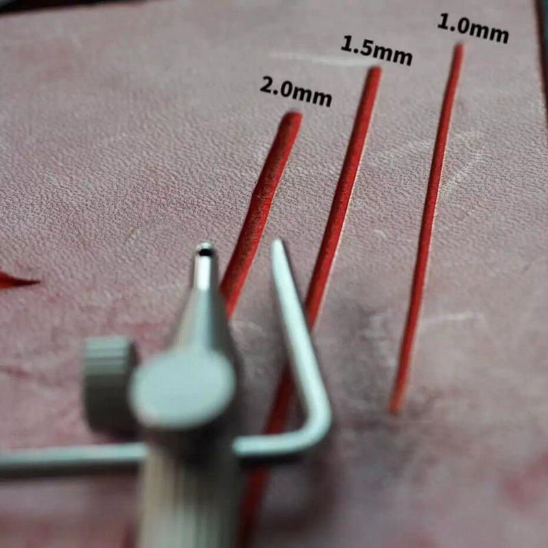 XIFENG 3-in-1 Leather Groover  - Groover Stitching Tool recension och pris