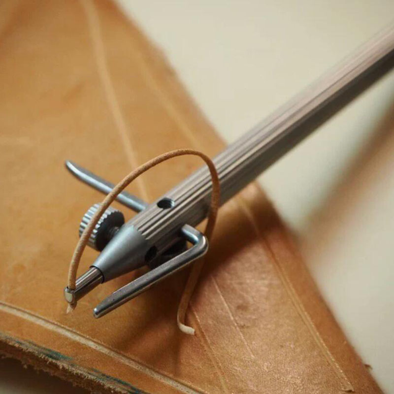 XIFENG 3-in-1 Leather Groover  - Groover Stitching Tool recension och pris