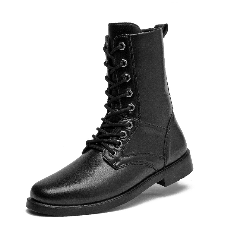 High-top Leather Boots Outdoor - Leather Work Boots recension och pris