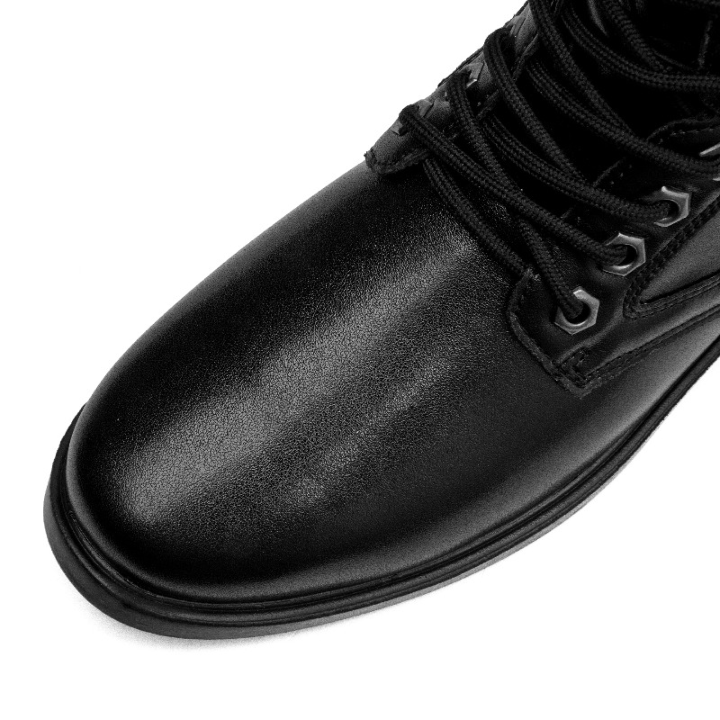 High-top Leather Boots Outdoor - Leather Work Boots recension och pris