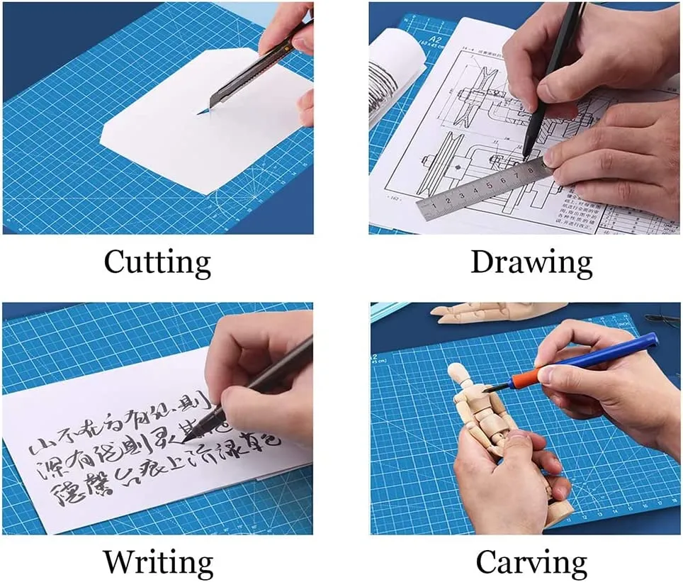 A3 A4 A5 PP Cutting Mat Workbe - Leatherwork Mallet recension och pris