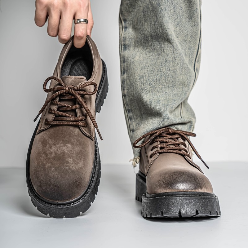 Simple Men Formal Casual Shoes - Leather Work Outfit recension och pris