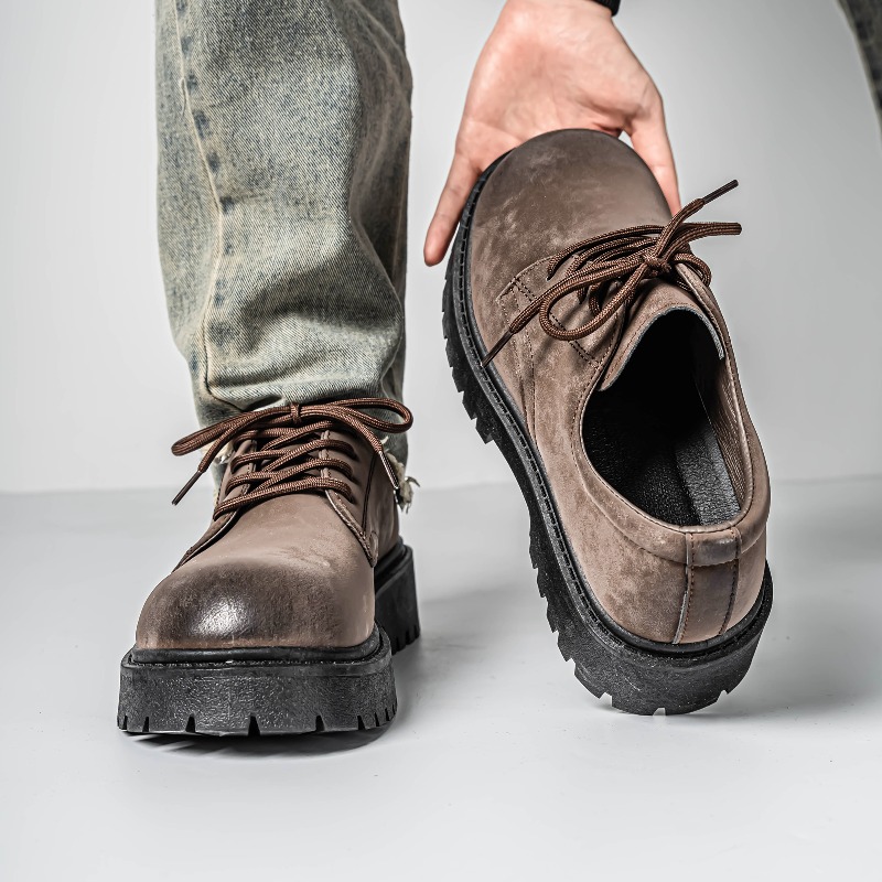 Simple Men Formal Casual Shoes - Leather Work Outfit recension och pris