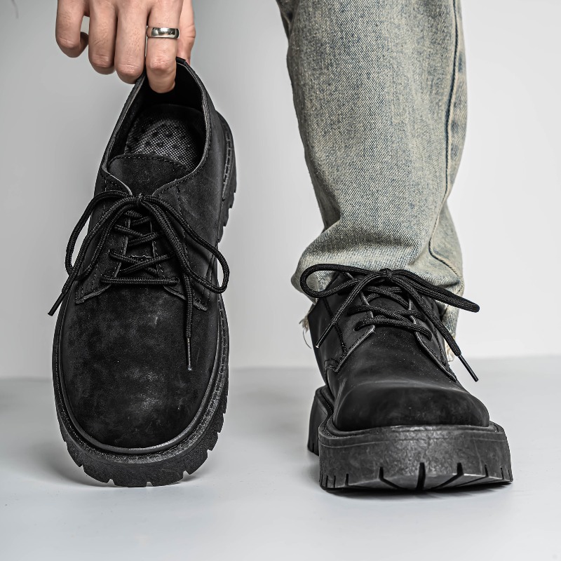 Simple Men Formal Casual Shoes - Leather Work Outfit recension och pris