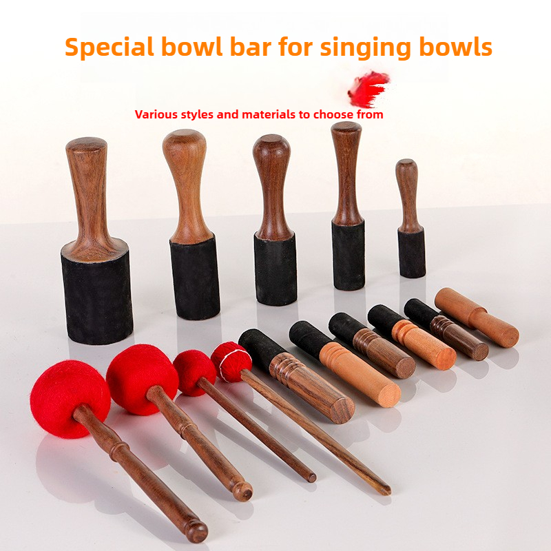 Nepal Tibetan Singing Bowl Acc - Leatherwork Mallet recension och pris