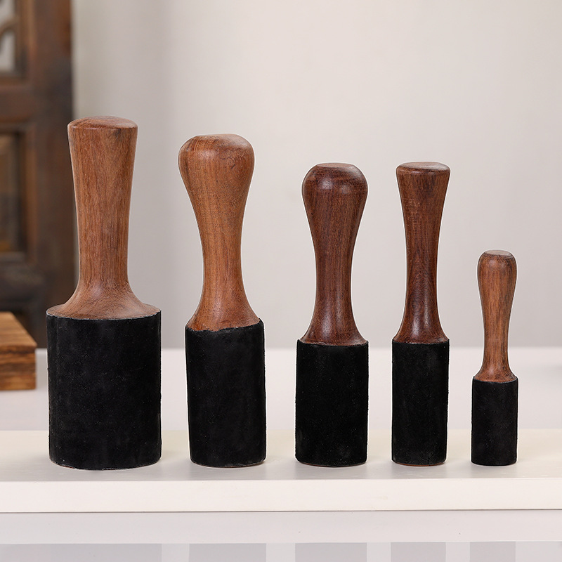 Nepal Tibetan Singing Bowl Acc - Leatherwork Mallet recension och pris