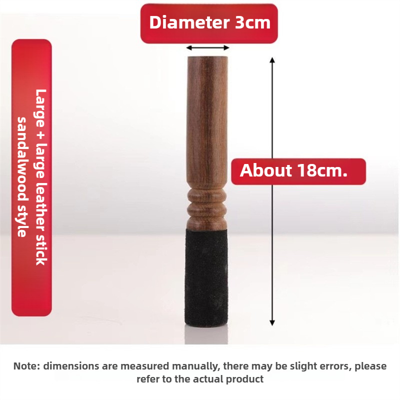 Nepal Tibetan Singing Bowl Acc - Leatherwork Mallet recension och pris