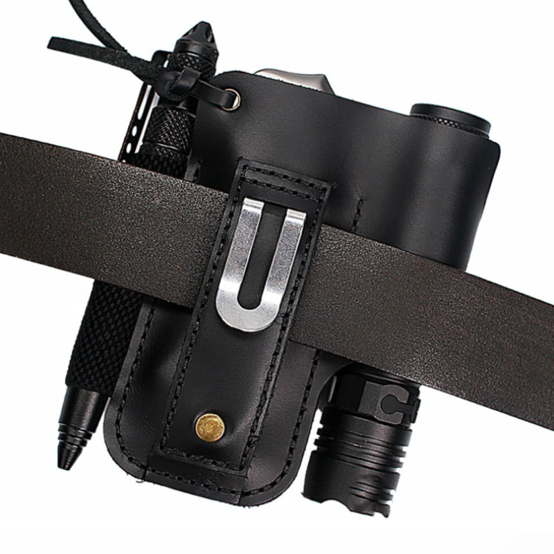 EDC Leather Flashlight Tool Ho - Leatherworking Equipment recension och pris