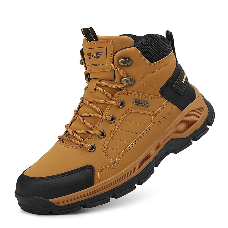 New Autumn Men's Boots Fashion - Leather Work Boots recension och pris