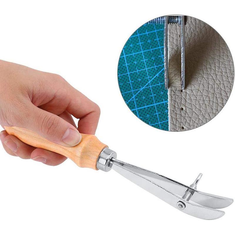 *Adjustable Leather Edge Groov - Groover Stitching Tool recension och pris