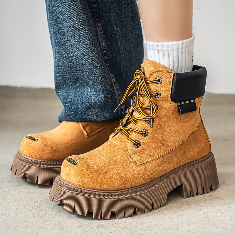 Classic High Top Boots Outdoor - Leather Work Boots recension och pris