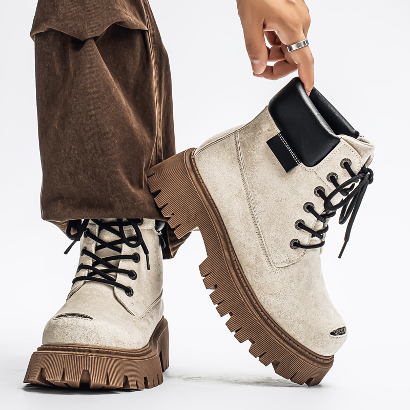 Classic High Top Boots Outdoor - Leather Work Boots recension och pris