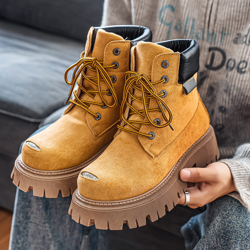 Classic High Top Boots Outdoor - Leather Work Boots recension och pris