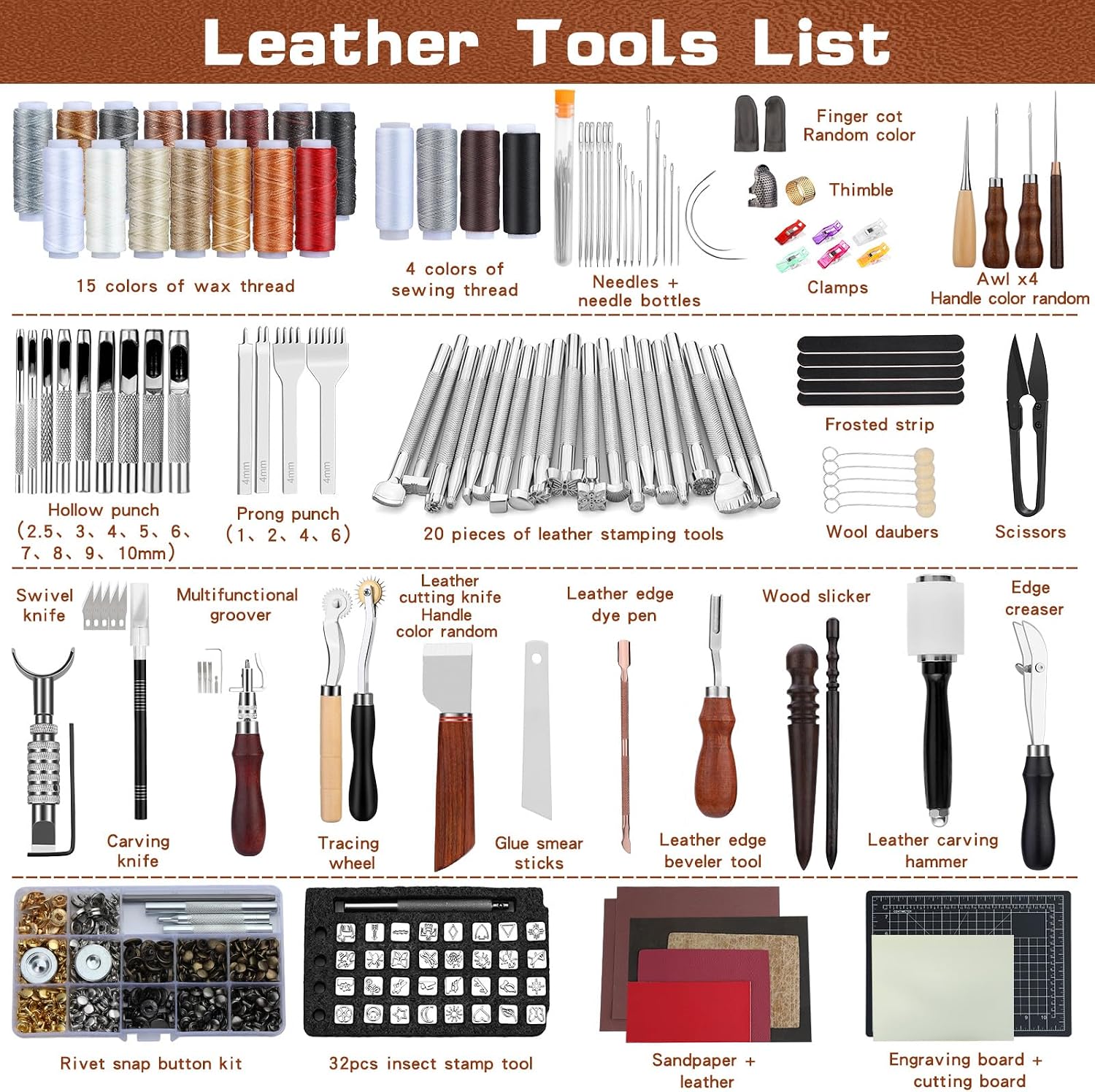 Leather Tooling Kit Leather Cr - Leather Work Handbag recension och pris