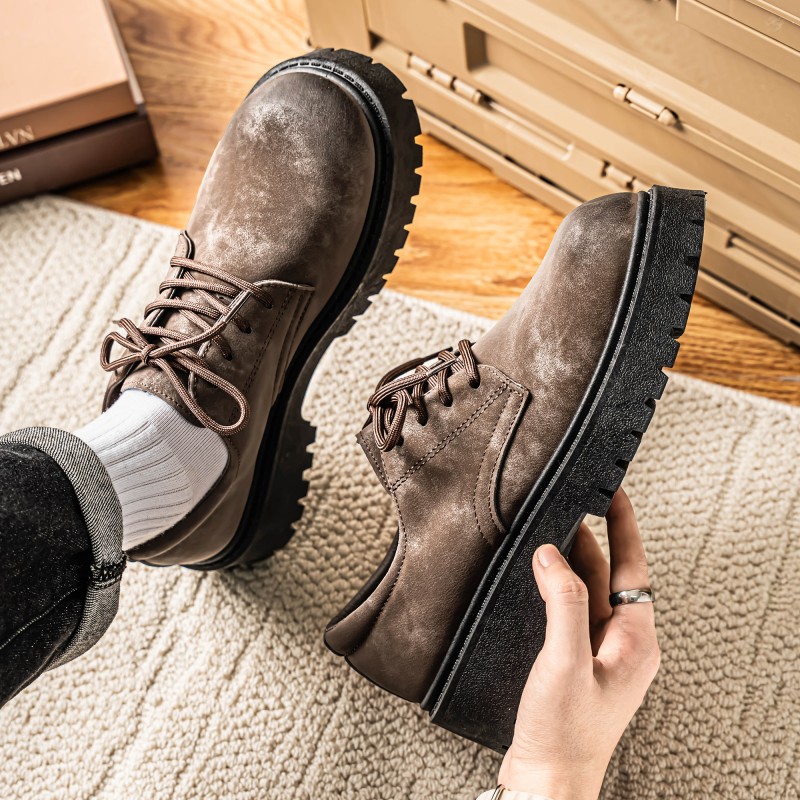 Simple men formal casual shoes - Leather Work Outfit recension och pris