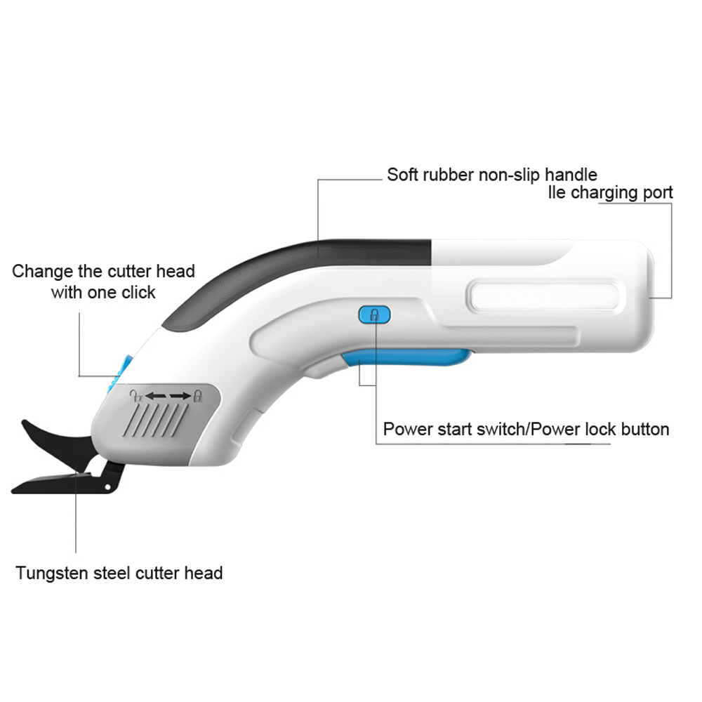 Electric Cloth Cutter High Spe - Leatherworking Equipment recension och pris
