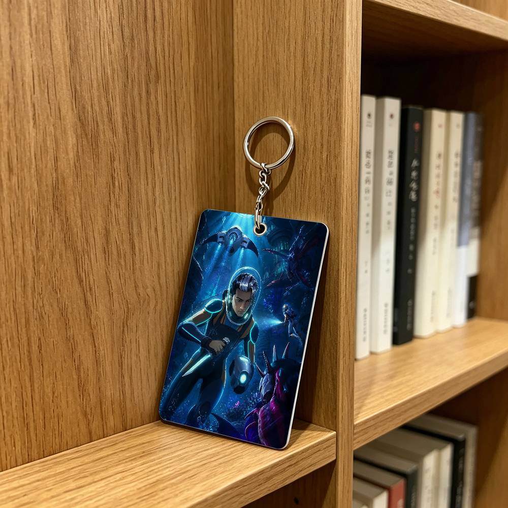 Hot Game S-Subnautica 2 Badge  - Leather Work Is recension och pris