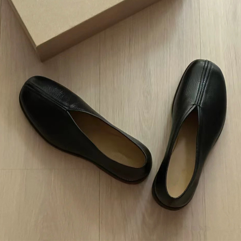 Male Leather Shoes women 2023  - Leather Work Flats Women recension och pris