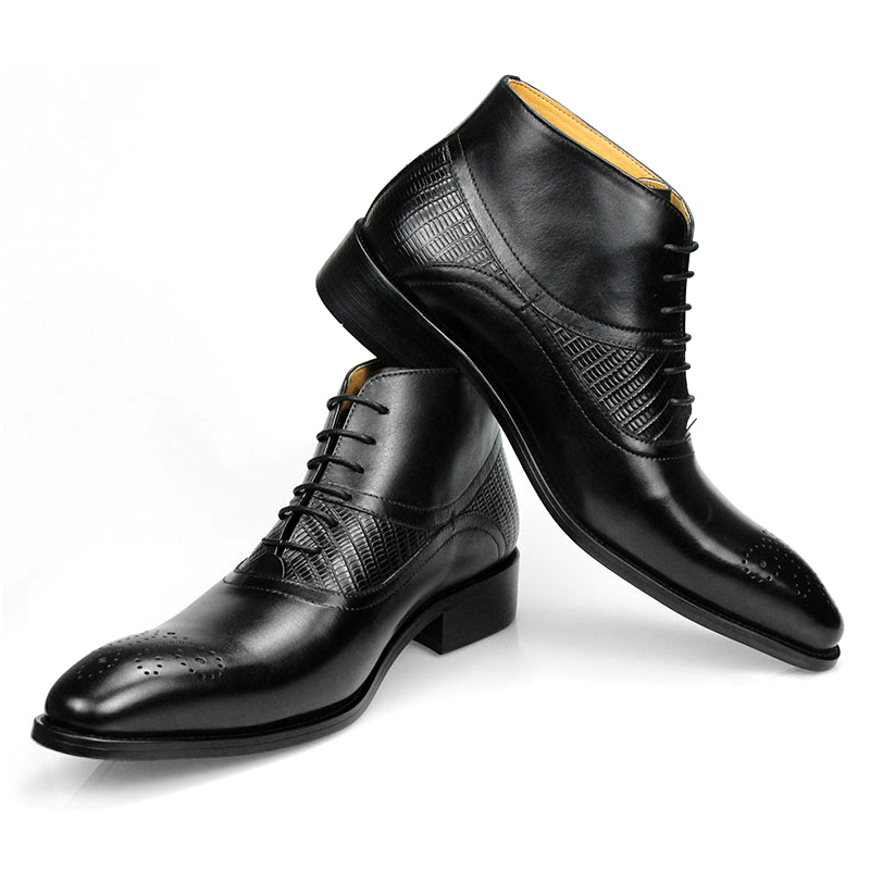 Genuine Leather Shoes Men's Bo - Leather Work Factory recension och pris