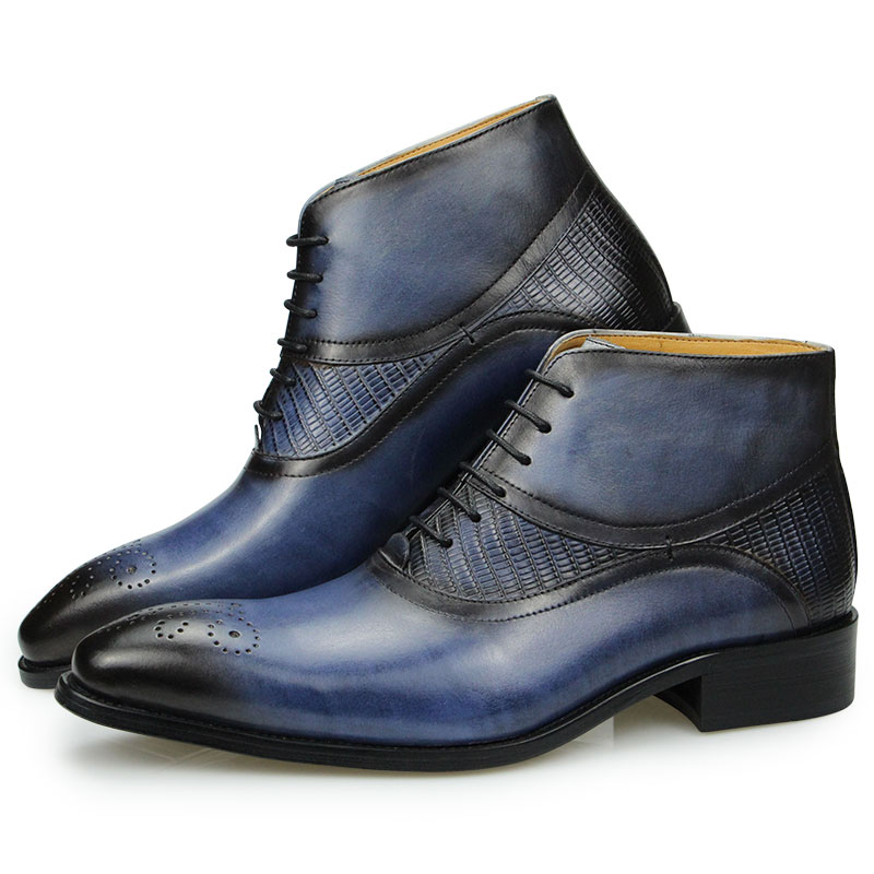 Genuine Leather Shoes Men's Bo - Leather Work Factory recension och pris