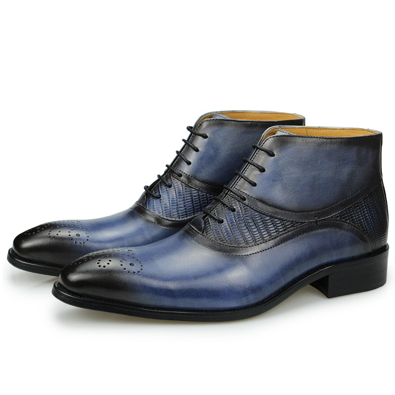 Genuine Leather Shoes Men's Bo - Leather Work Factory recension och pris