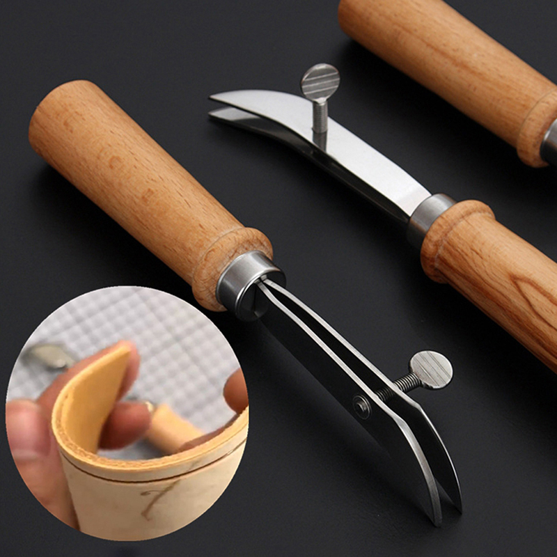New Adjustable Leather Edge St - Groover Stitching Tool recension och pris