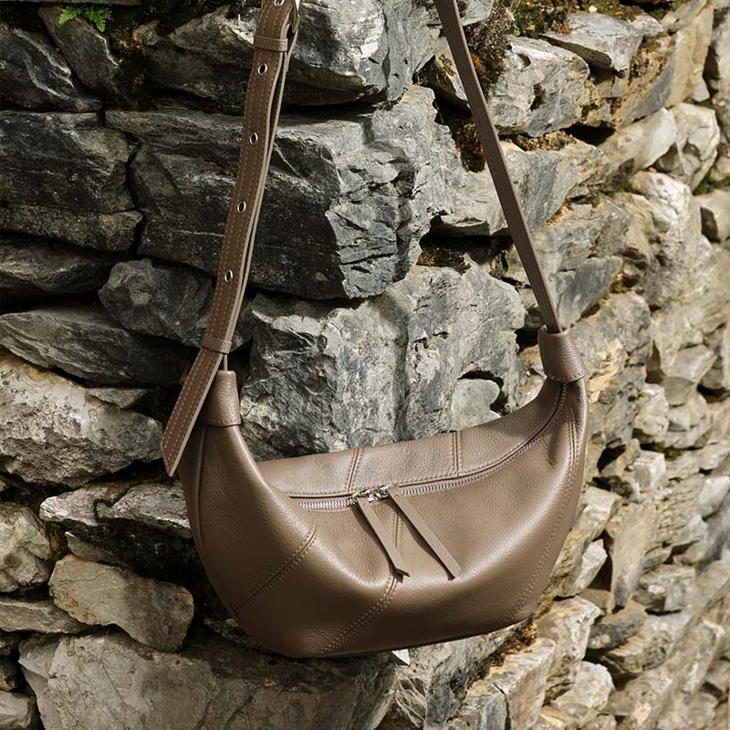 Luxury Genuine Leather Crossbo - Leather Work Handbags For Women recension och pris