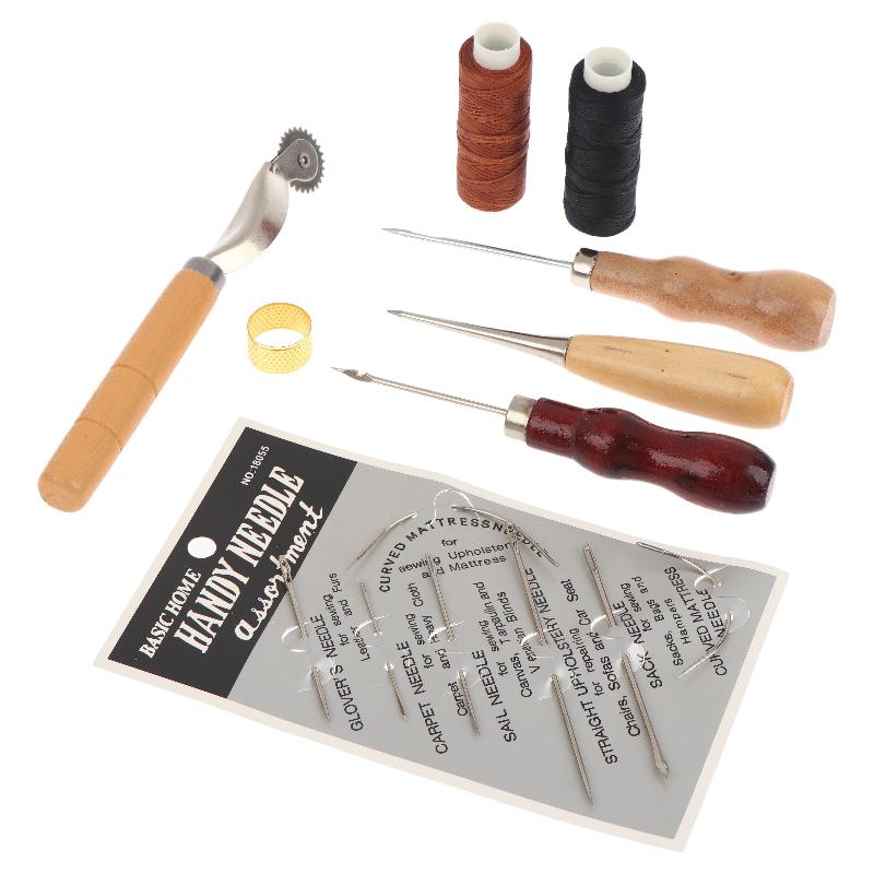 Leather Sewing Tools Kit Woode - Groover Stitching Tool recension och pris