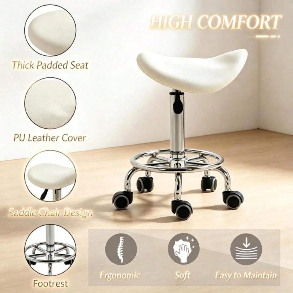 Adjustable PU Leather Saddle S - Leatherwork Tattoo recension och pris