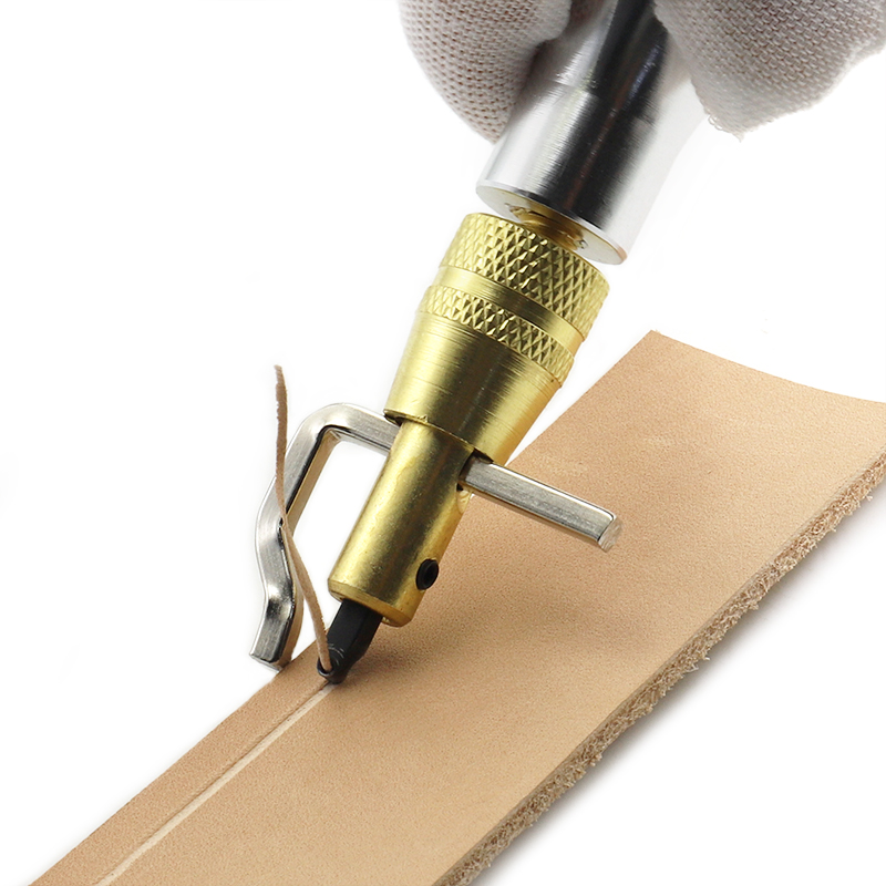 1Set Metal Adjustable Leather  - Leather Edge Beveler recension och pris