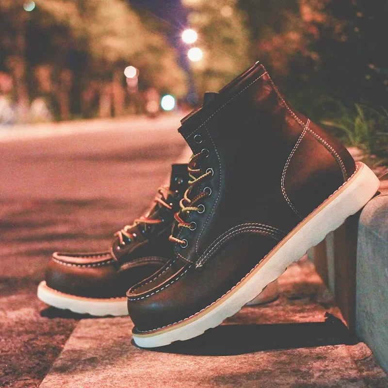 Genuine Leather Men's Boots Vi - Leatherworking Equipment recension och pris