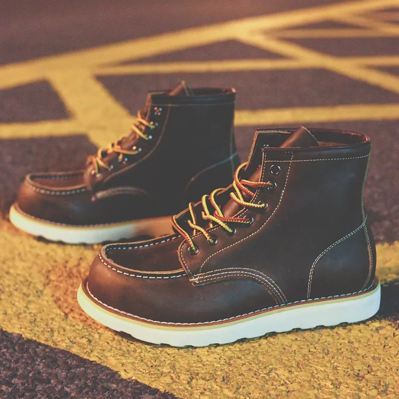 Genuine Leather Men's Boots Vi - Leatherworking Equipment recension och pris