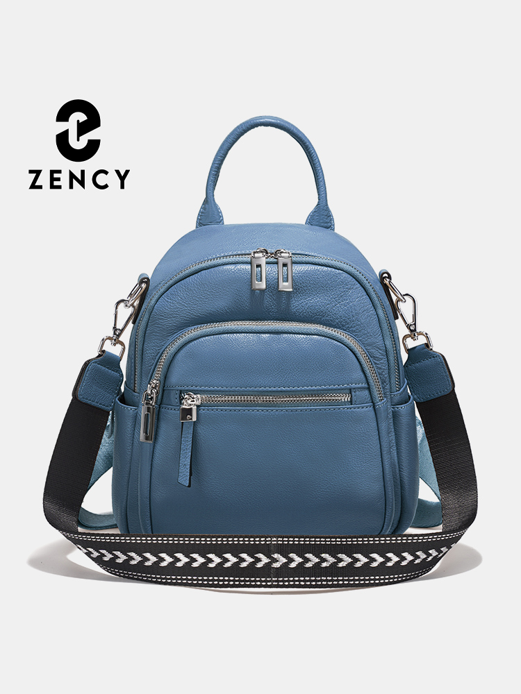 Zency Genuine Leather Small Ba - Leatherwork Designs recension och pris