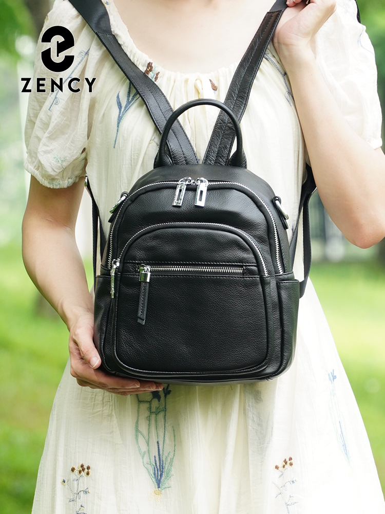 Zency Genuine Leather Small Ba - Leatherwork Designs recension och pris
