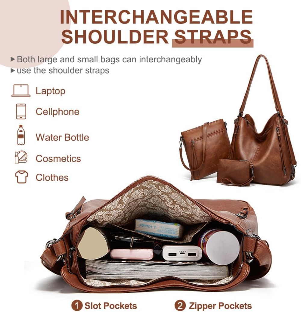 Luxury Women Tote Bag Handbags - Leather Work Handbags For Women recension och pris